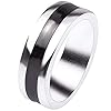 WOW! PK-Ring bis zu 17 Profi-Zaubertricks Zaubern Magie Silber Schwarz Edel 18mm Innendurchmesser