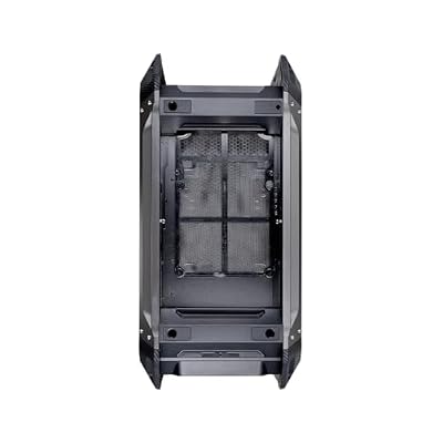 Cougar Case Panzer Max G Full Tower Easily Moddable 1 x 120 mm Fans Non LED tempred Glass Panel, Black, CGR-6AMKB-G