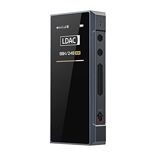Image of FiiO BTR7 Headphone Amp Bluetooth Receiver High Resolution Portable DAC Supports MQA /LDAC /aptX HD 384K /32Bit DSD256 for Phone /PC /Car /Home Audio(Titanium)