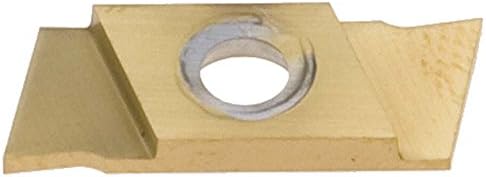 Nikcole GP-1.0-R-N-TIN .039"/1.0mm TIN Groove+ Cut-Off Insert. Mini grooving system.