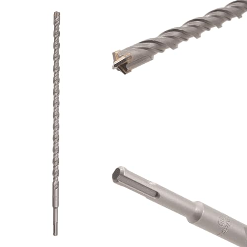 Image of TAPARIA 6mm Cross Point Tip SDS Plus Hammer Drill Bit for Concrete /Masonry Drilling (HDC 6210, 6x150x210 mm, Pack of 2)-Home, DIY, Professional, Construction, Brick, Wall-Drilling