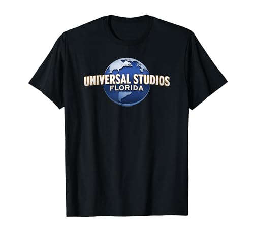 Universal Parks Universal Studios Florida T-Shirt, Men, Black, X-Large