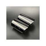 Auto Auspuff Tip Muffler Rohr Abdeckung Für A-udi A4 B8 A3 A1 A6 Q5 A5 Auto Zubehör Hinten Schalldämpfer spitze Schwanz Throat