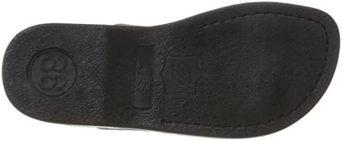 Zohar - Leather Toe Ring Sandal - Grey | Image 3