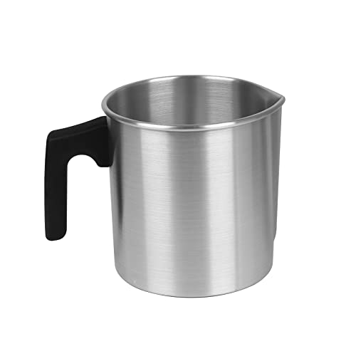 URCheers Crisol de cera para velas de 1,2 l, crisol de doble caldera con mango resistente al calor, para hacer velas y hacer jabón Cover