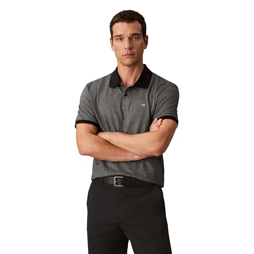 Calvin Klein Men's Jacquard Refined Polo4