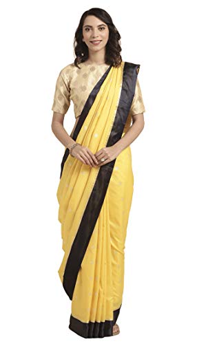 Image of Varkala Silk Sarees Women's Banarasi Paithani Silk Saree with Unstitched Blouse Piece | Traditional Ethnic Wear Saree for Wedding, Festive & Party Occasion