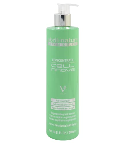 abril et nature - Concentrate Cell Innove - Acondicionador sin Aclarado - 500 ml - Sérum para Cabellos Dañados - Tratamiento Capilar con Células Madre - Producto Vegano - Disminuye el Encrespamiento Cover