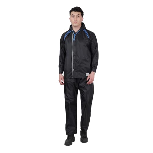 Image of Indian Terrain Men's Rain Coat with Pant waterproof and heavy duty