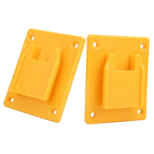 2 Uds. M18 Soporte de Taladro Eléctrico, Soporte de Máquina de Herramientas Eléctricas para Accesorios de Taladro Eléctrico (Amarillo)