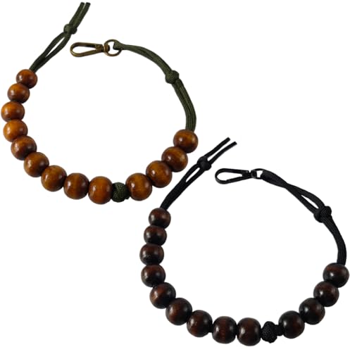 2PCS Golf Score Counter Beads with Clip,Portable Golf Stroke Counter Beads,Golf Bag Accessories for Men&Women, Golf Bag Accessories