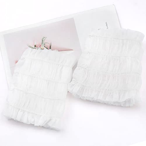 100pcs Disposable Elastic Hair Wraps Non Woven Headbands Spa Salon Makeup Sauna Facial Skin Care Hair Bands Headbands for Skin Care Beauty Accessories for Hospital Medical - Image 4