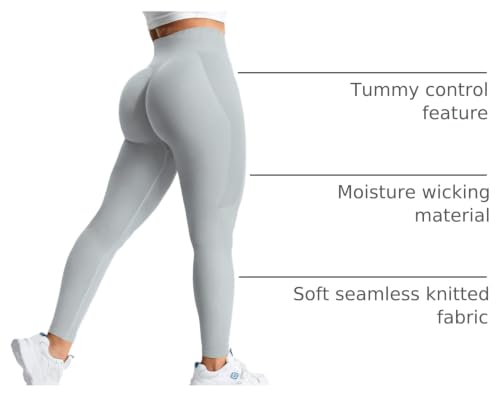 Image of YEOREO Boost Amplify Leggings for Women Seamless Scrunch Leggings | High Waist, Scrunch, Yoga, Athletic