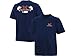 Melton Tackle Diamond Logo T-Shirt - Navy Blue - 2XL