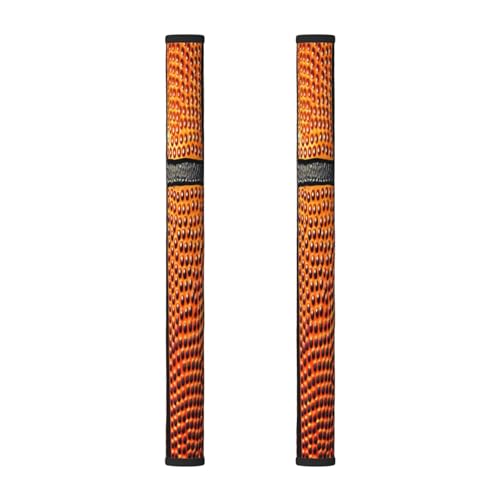 Juego de 2 fundas para manija de puerta de refrigerador, encaje de baloncesto retro, fundas lavables para manijas de electrodomésticos de cocina para microondas, estufa, horno, lavavajillas