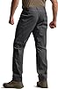 CQR Men's Convertible Cargo Tactical Pants, Water Resistant Outdoor Hiking Pants, Zip Off Lightweight Stretch Work Pants #1