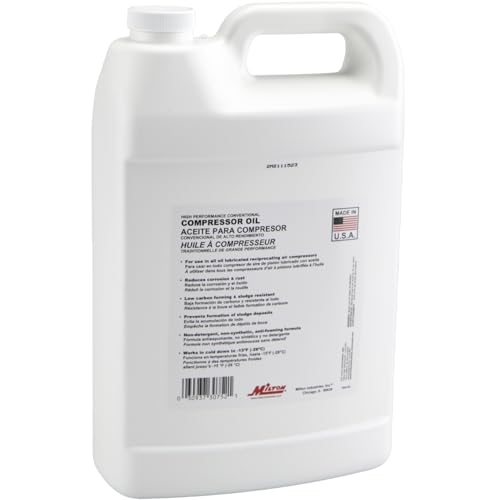 Milton 1002 High Performance Conventional Air Compressor Oil ISO-100-1 Gallon