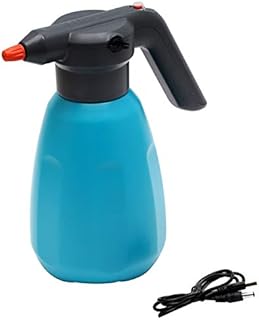 LINZI Automatic Electric Garden Sprayer 2L, Battery Powered USB Rechargeable with Adjustable Nozzel for Gardening, Flower Watering, Sterilizating, Insect Killer Pest Control, Blue