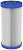 Pentair Pentek R50-BB Big Blue Pleated Polyester Sediment Water Filter, 10" x 4.5", 50 Micron, Whole House Reusable Cartridge, Pack of 2