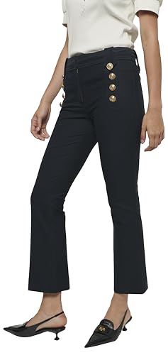 Derek Lam 10 Crosby Robertson Crop Flare Trouser2