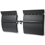 Quarter Fenders Semi Truck 24" x 24" Poly Plastic Universal 1 Pair