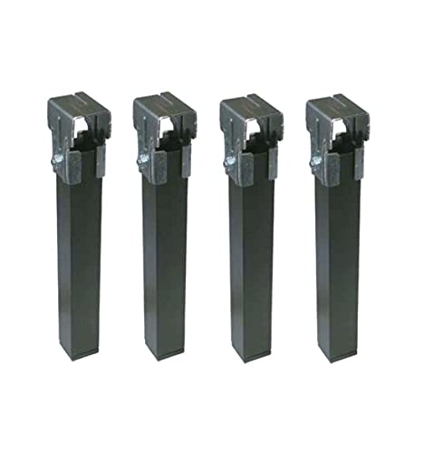 Flores Cortés Lot de 4 Pieds pour Sommier 300 x 30 x 30 mm