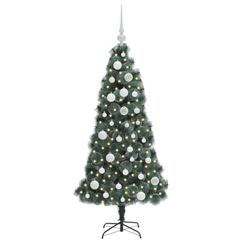 Árbol de Navidad artificial decorado con luces LED para salón 3