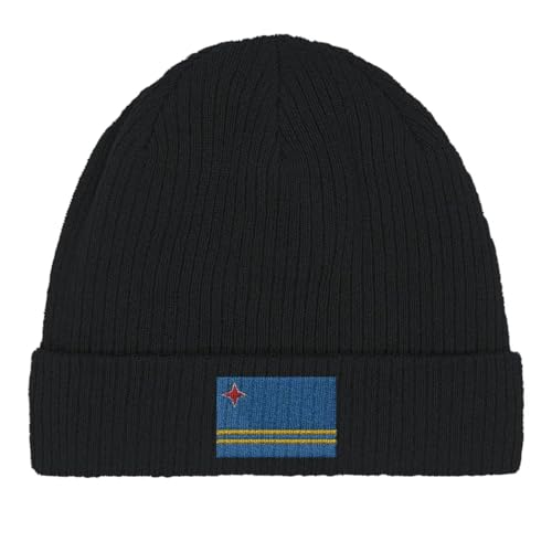Bonnet en coton drapeau d'Aruba avec broderie fine haute qualité