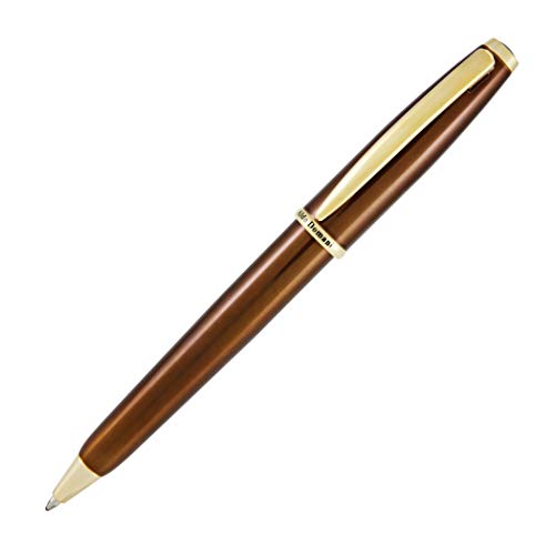 Stylo à bille Monteverde USA marron design italien écriture fluide