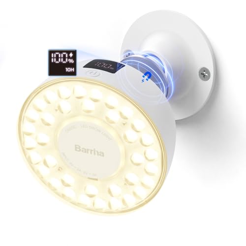 Barrina Orbgrow OG03C Rechargeable Puck Grow Light, 4000K, Cordless Full