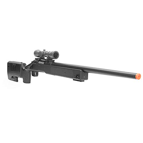 Image of BBTac Airsoft Sniper Rifle M62 - Bolt Action Powerful Spring Airsoft Gun, Extreme Powerful FPS with .20g 6mm BBS