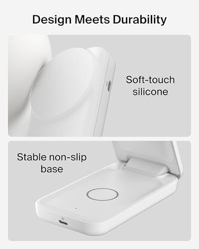 Belkin 2-in-1 MagSafe Charging Station 25W with Foldable Stand — view 4