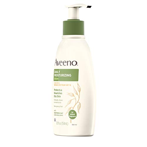Image of Aveeno Daily Moisturizing Body Lotion With SPF 15, 12 Fl. Oz