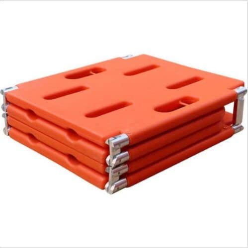 4 Fold Rescue Stretcher Backbone Panel Fixed Plate Floating Emergency Stretcher