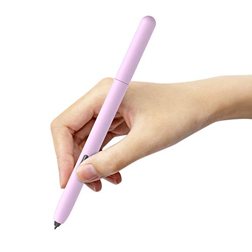LOVE MEI Silicone Sleeve Case for Galaxy Tab S7 S Pen Holder Protective Skin Cover case Non-Slip Smooth Grip Accessories Compatible with Galaxy Tab S7 Purple