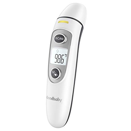 Fantastic Prices! [2020 Updated] Goodbaby Ear Thermometer âEar and Forehead Function with Fever Al...