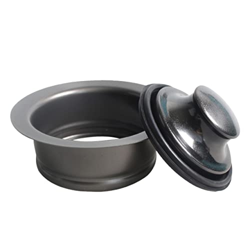 DIYEAH Garbage Disposal Flange and Stopper for Kitchen Sink Drain Replacement Seal Easy to Install Prevents Clogs Compatible with Standard Sink Openings Durable Gasket Tool