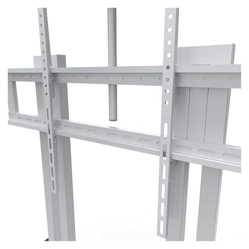 Soporte móvil para TV con ruedas y estante ajustable miniatura 4