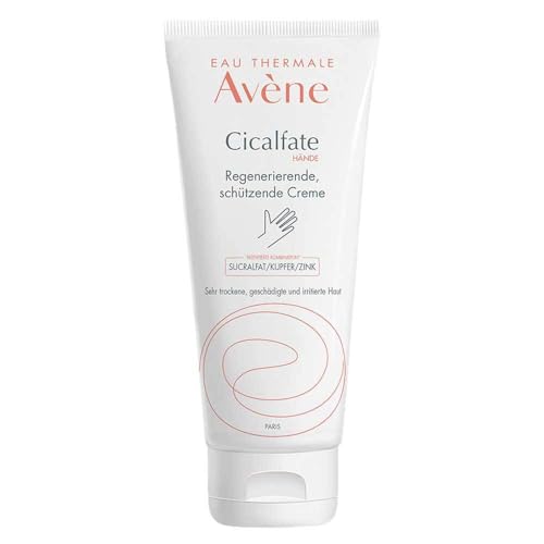 Avène Cicalfate Hand Cream, Intense Nourishing Lotion for Dry Cracked Hands, 3.3 Oz
