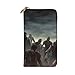 FHEDVBN Many Cartera larga de piel para hombres y mujeres Imagen de FHEDVBN Many Cartera larga de piel para hombres y mujeres