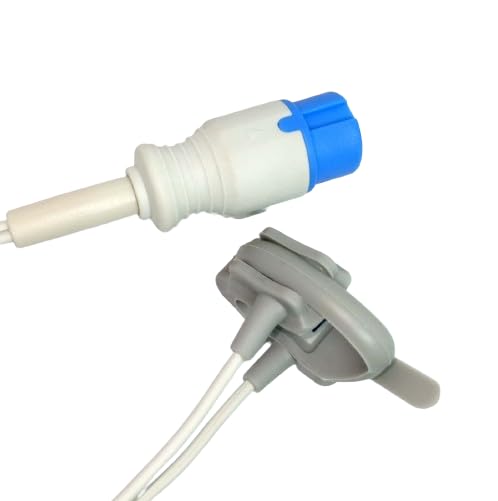 SPO2 PROBE 3 MTR ADULT CLIP TYPE FOR PHILLIPS MONITOR 8 PIN TYPE-image-42