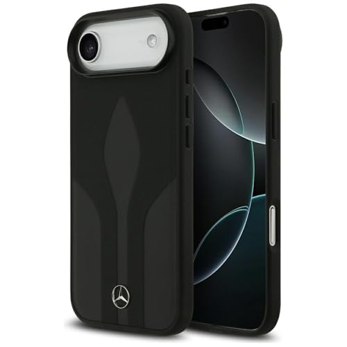 Coque cuir iPhone 17 Air Mercedes The Move protection haut de gamme MagSafe