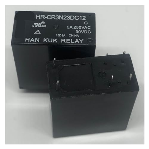 Relais HR-CR3N23DC12 élimine les pannes de contact sur circuit 12V 5A
