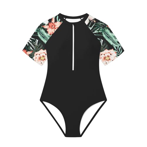 Maillot de bain filles anti-UV UPF 50+ avec doublure intégrée