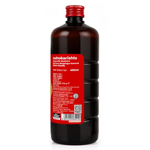 Image of Baidyanath Ashokarishta Ayurvedic Syrup || Irregular and heavy menstruation & hormonal imbalance | (450 ML)