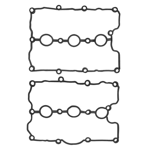 Image of VS 50865 R Engine Valve Cover Gasket Set Compatible with Audi A5 Quattro A6 Quattro A7 Quattro A8 Quattro Q5 Q7 S5 SQ5 S4 A5 A6 Q5 Porsche Touareg 713895700 713895800