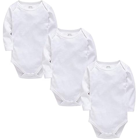kavkas Long Sleeve Baby Bodysuits 3 Pack Cover