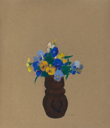 Poster Odilon Redon Pensées 60x90cm : offrez un chef-d'œuvre symboliste pour la fête des mères