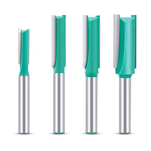 Tooldo 4PCS-ZD Straight Router Bit 4 Pcs Set cover