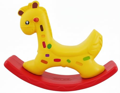 Image of Toyzone 2 in 1 Rocking Seahorse Ride On| Baby Rocker with Comfortable Seat & Back Support | Durable Child-Safe Design | Smooth Rocking Base | Indoor Play Toy | 1-4 Years